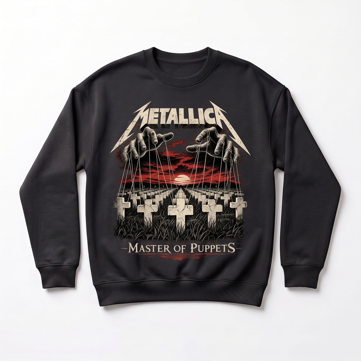 Metallica Master of puppets Oversized Crewneck