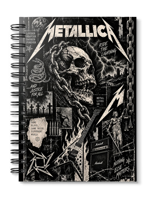 Metallica Notebook