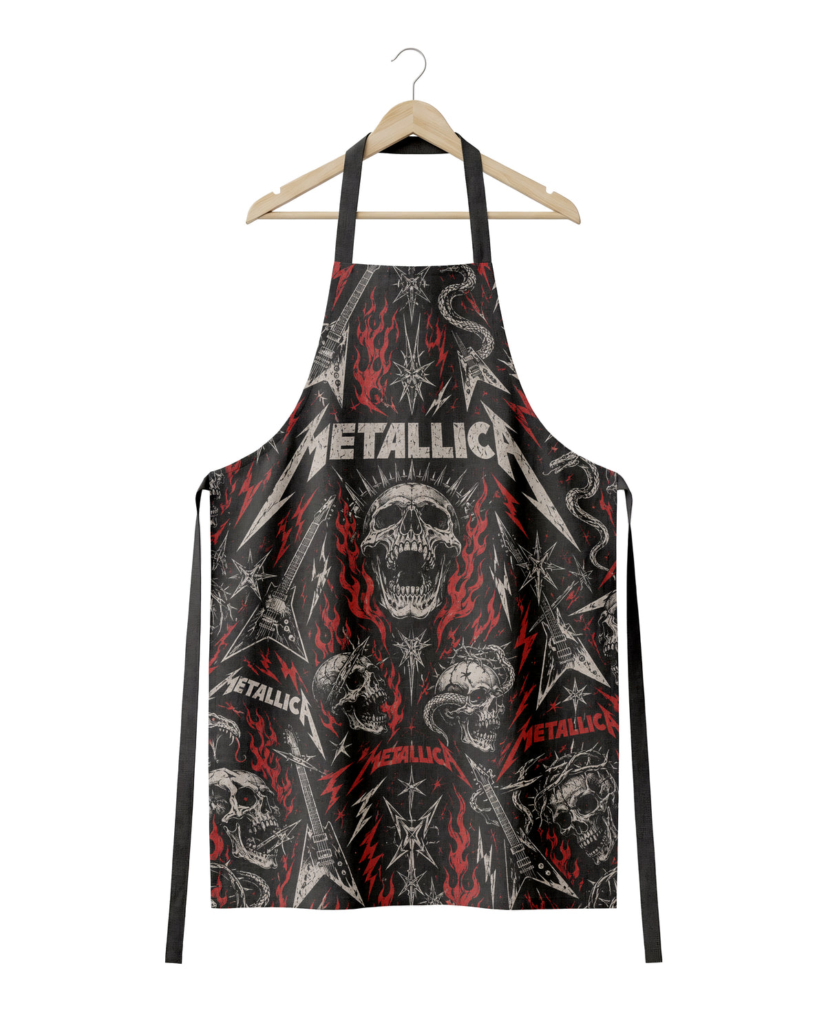 Metallica pattern Apron