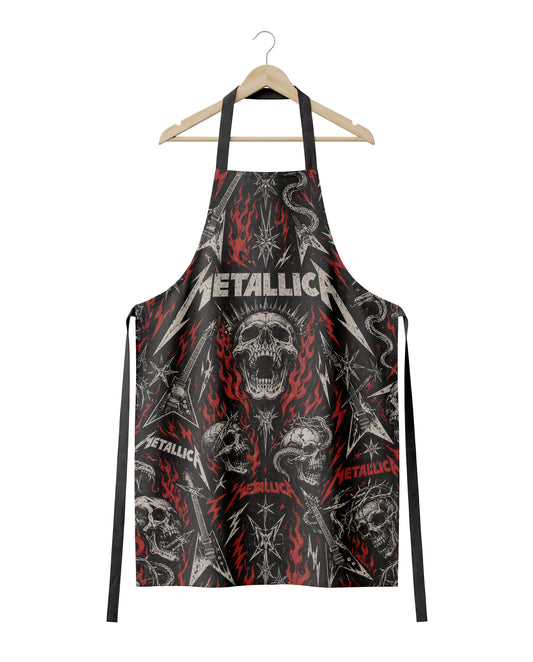 Metallica pattern Apron