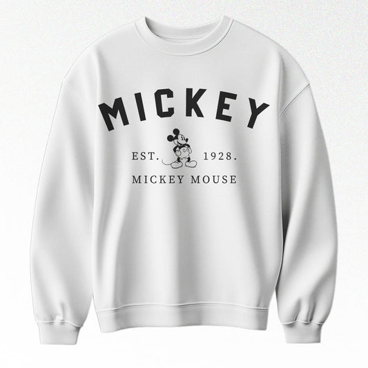 Mickey Oversized Crewneck