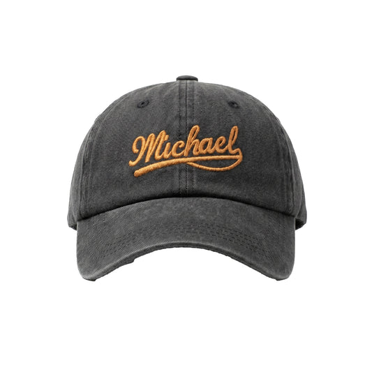 Michael Jackson Gold Washed Cap