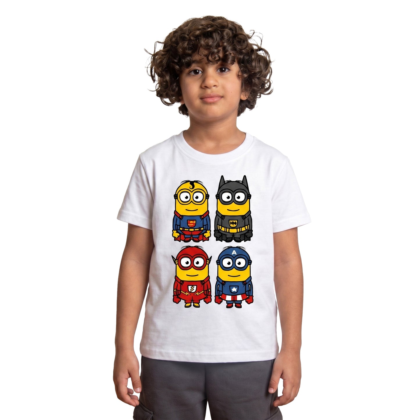 Minions Heroes  Kids Tee's