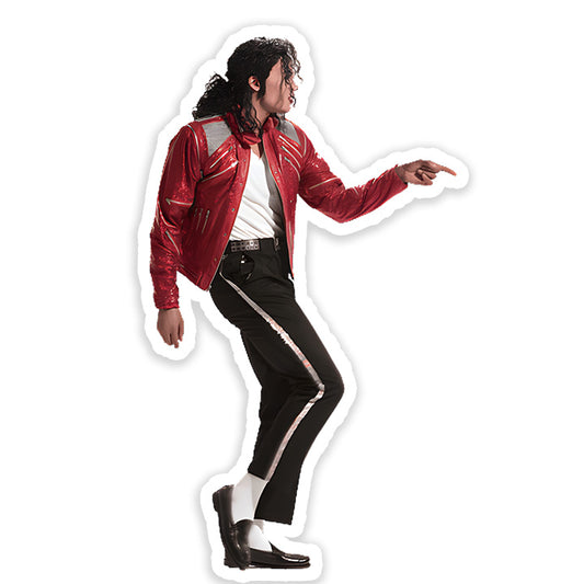 Michael Jackson Moonwalk Sticker