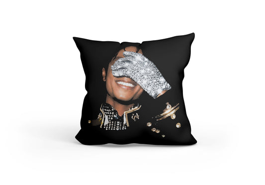 Michael Jackson Black Cushion