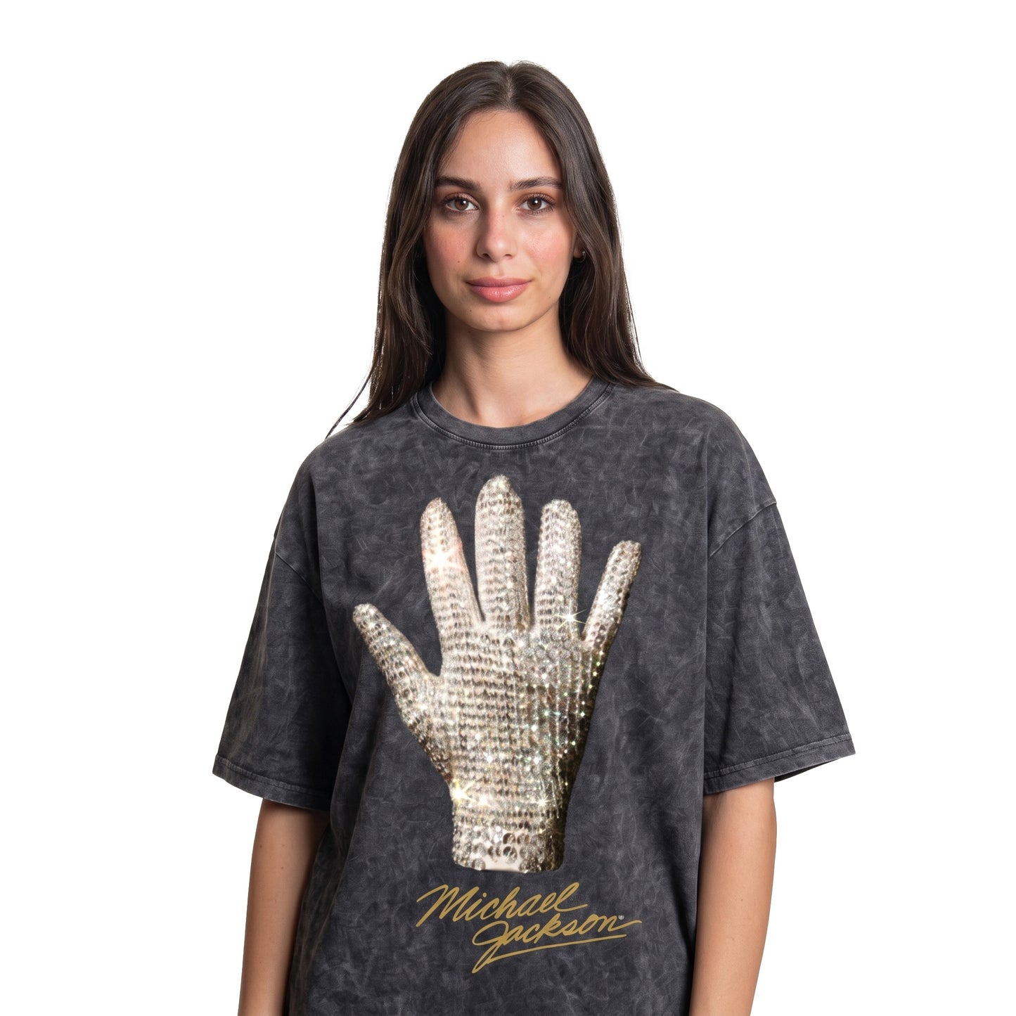 Michael Jackson gloves Oversized Tee's