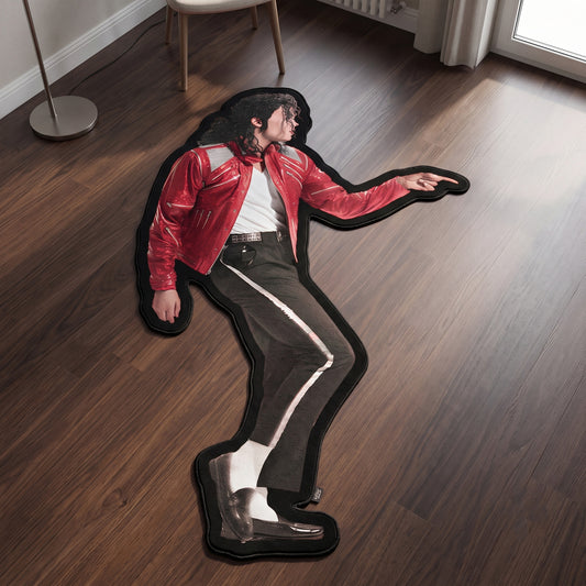 Michael Jackson Moonwalk Rug