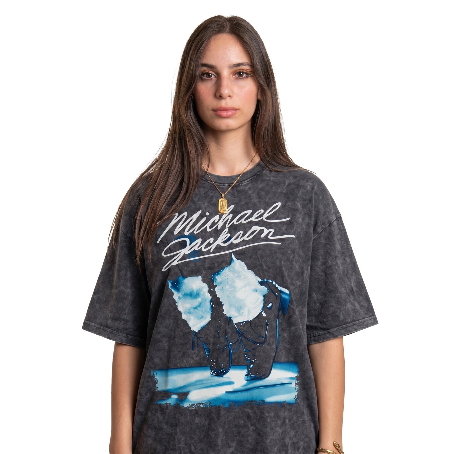 Michael Jackson Stance Washed Oversized Tee's