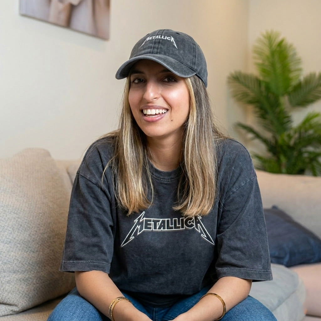 Metallica Washed Cap
