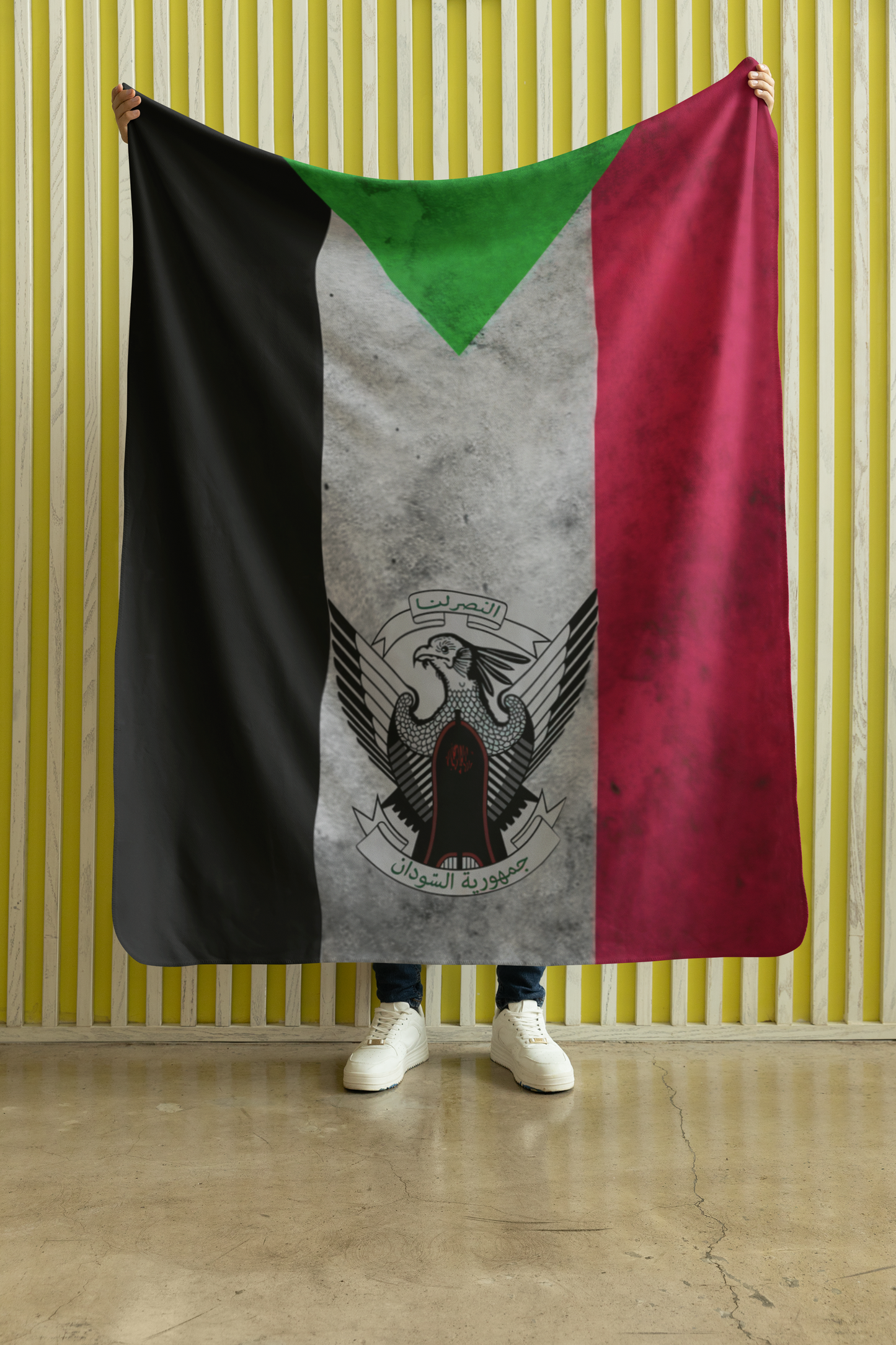 Sudan flag Blanket