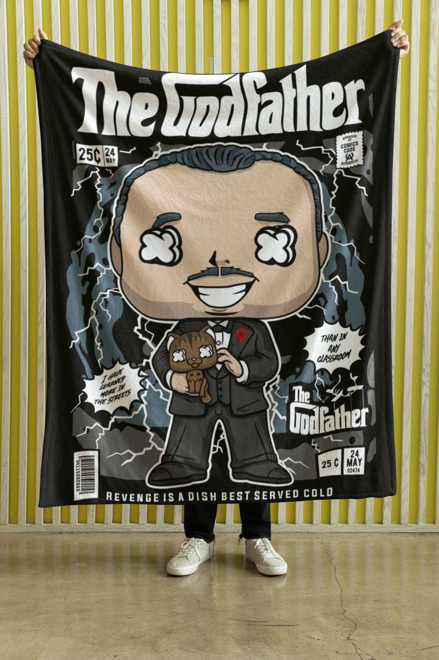 The Godfather Pop Art blanket