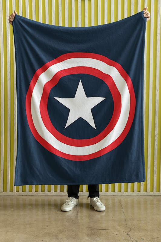 Captain America Blanket