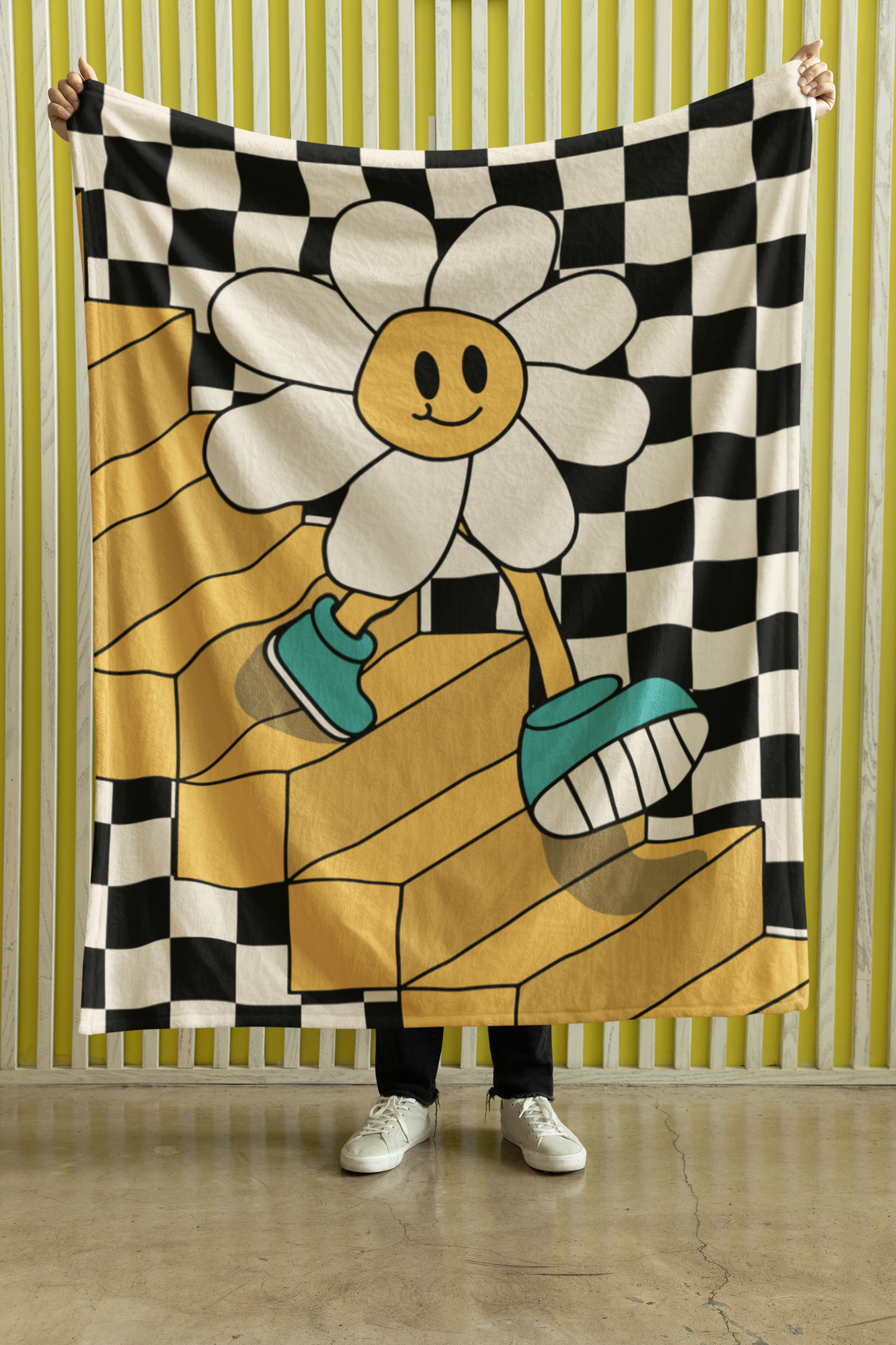 Trendy Flower Blanket