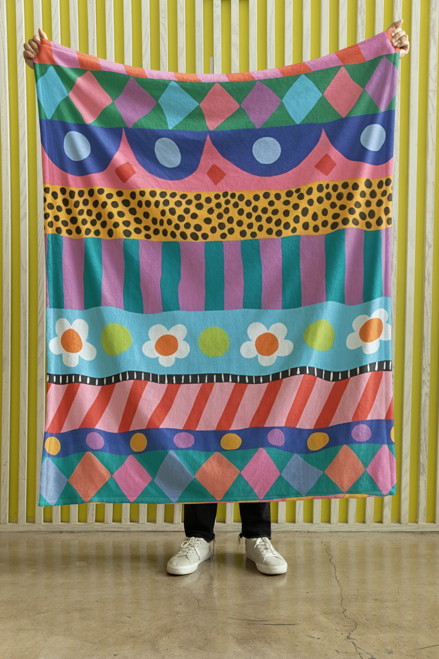 The Rhythm of Joy Blanket