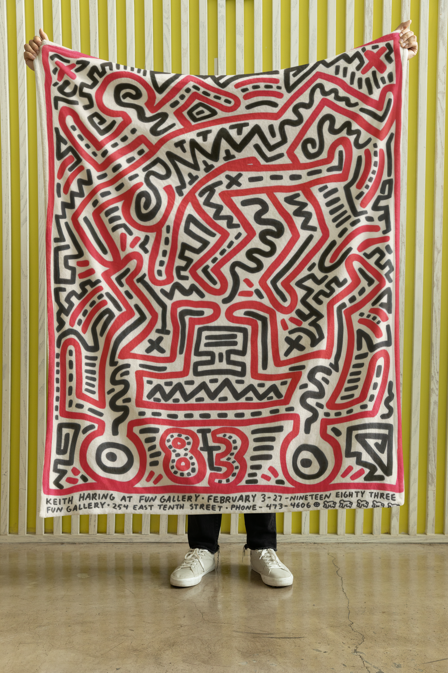 Keith Haring at FUN Blanket