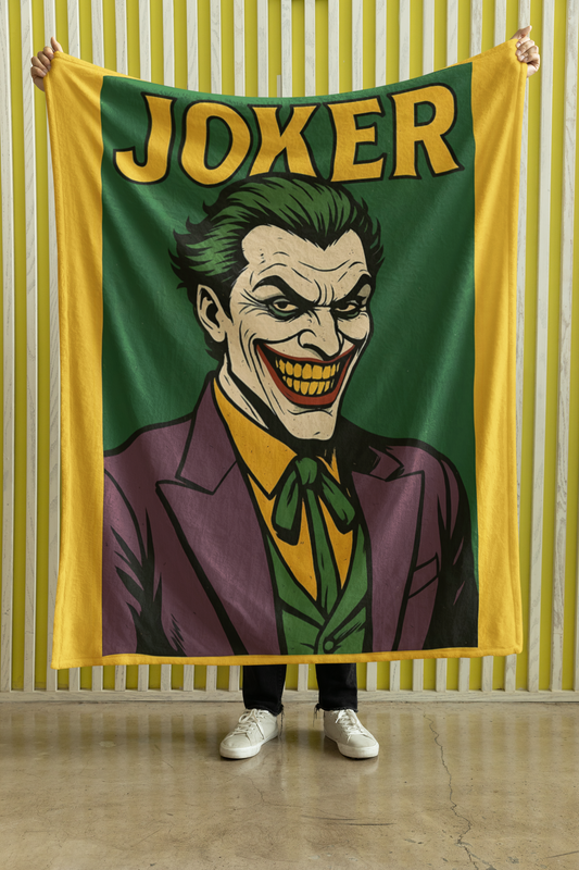 Joker Comic Blanket