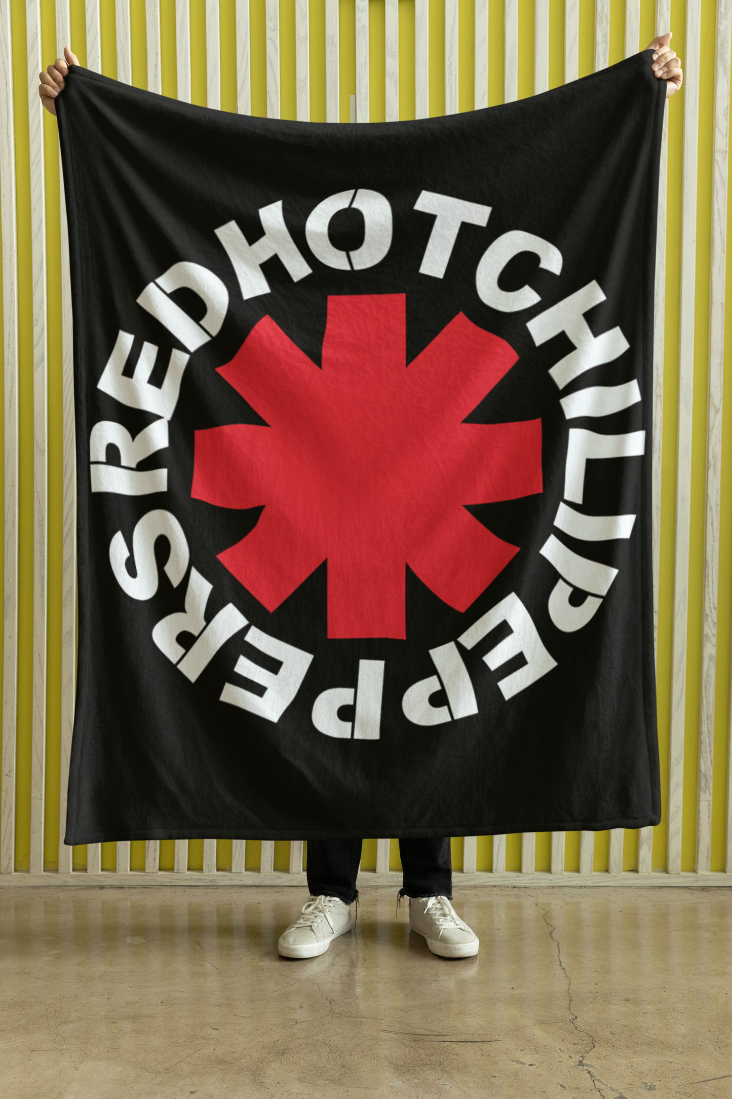 Red Hot Chili Peppers blanket