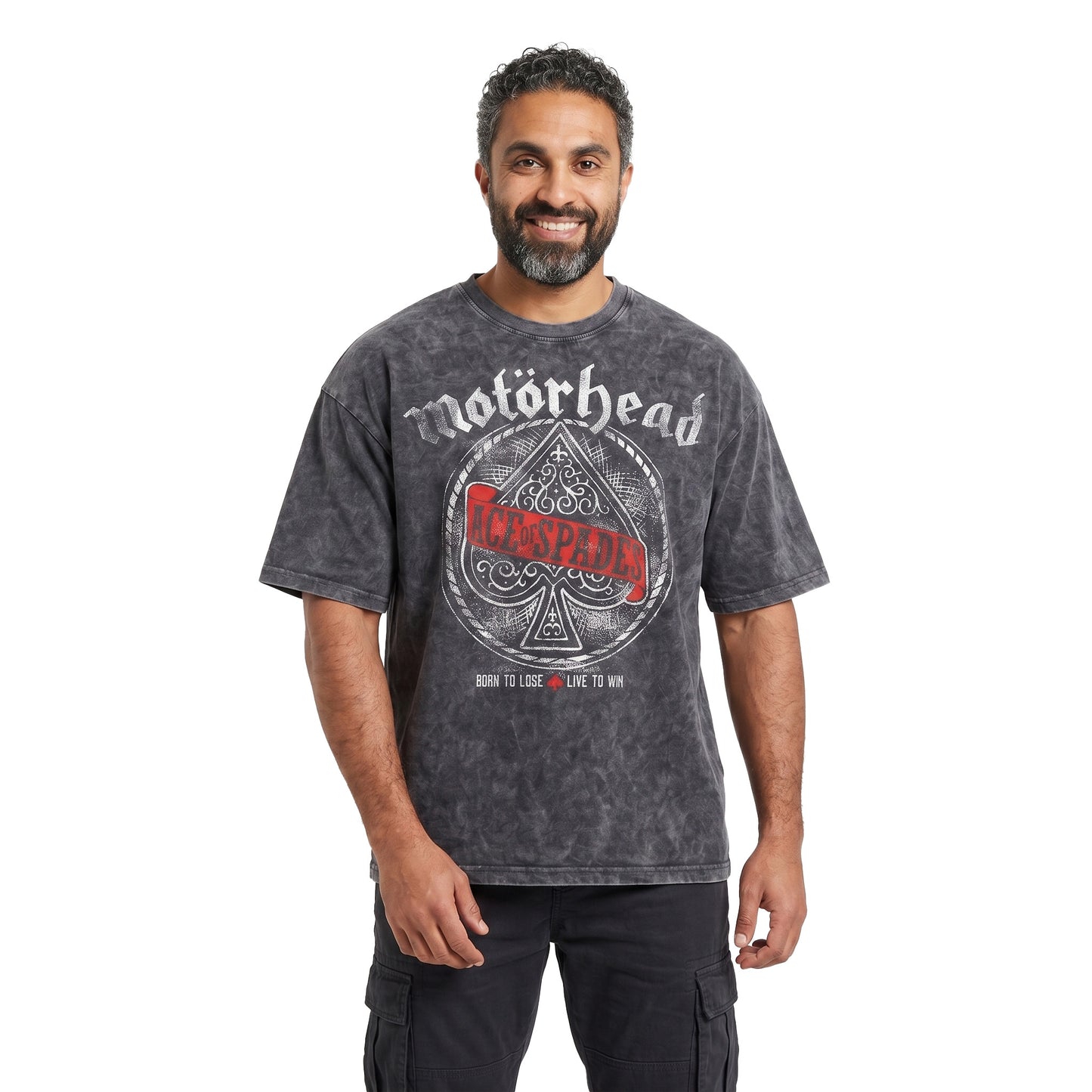 Motorhead Washed Oversized Tee's