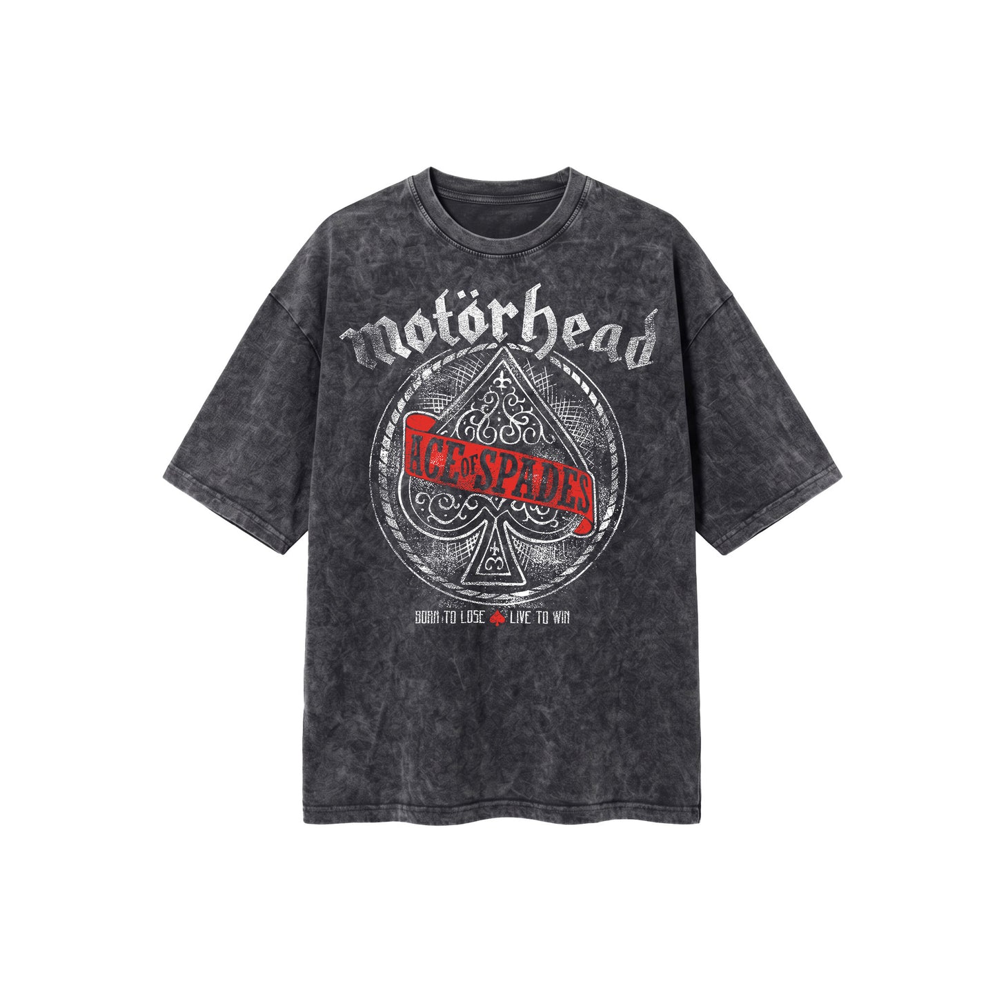 Motorhead Washed Oversized Tee's