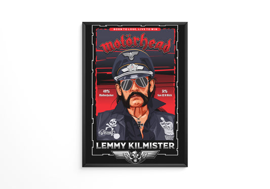 Lemmy Motorhead Poster