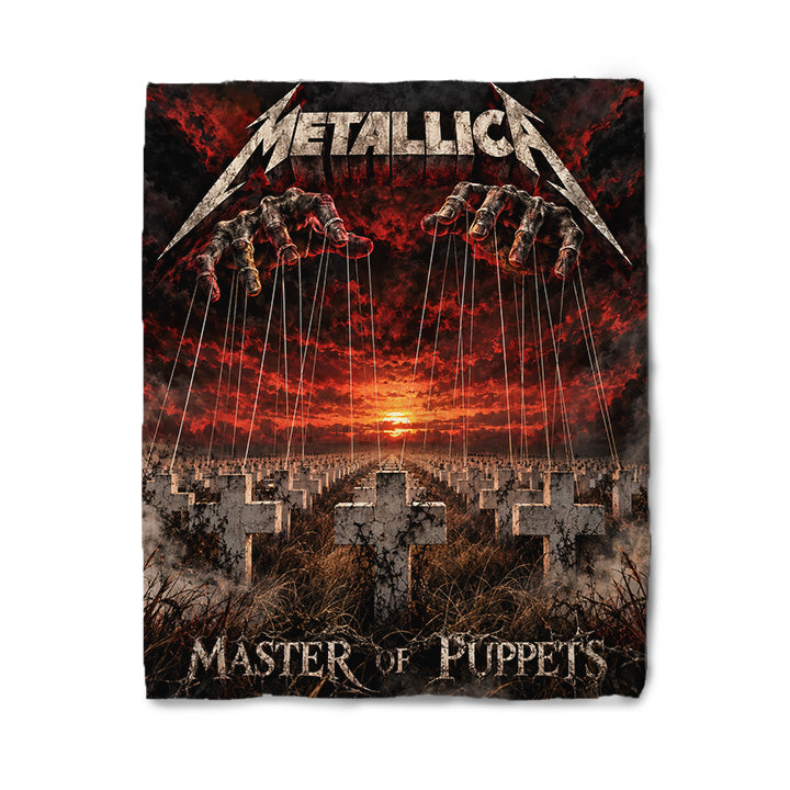 Metallica Master of puppets Blanket