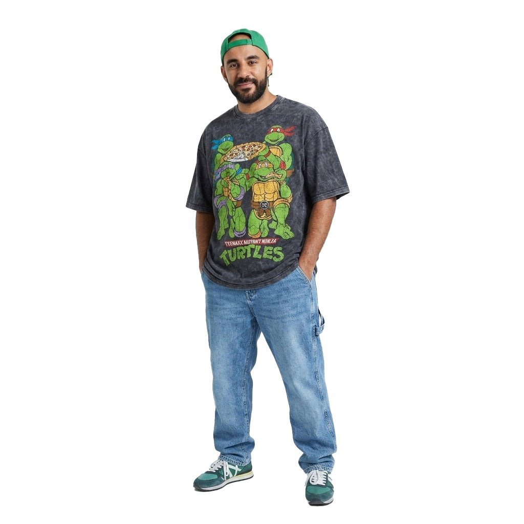 Ninja Turtles Washed Oversized Tee's
