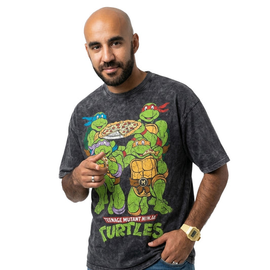 Ninja Turtles Washed Oversized Tee's