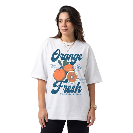 Orange Oversized Tee's