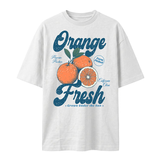 Orange Oversized Tee's
