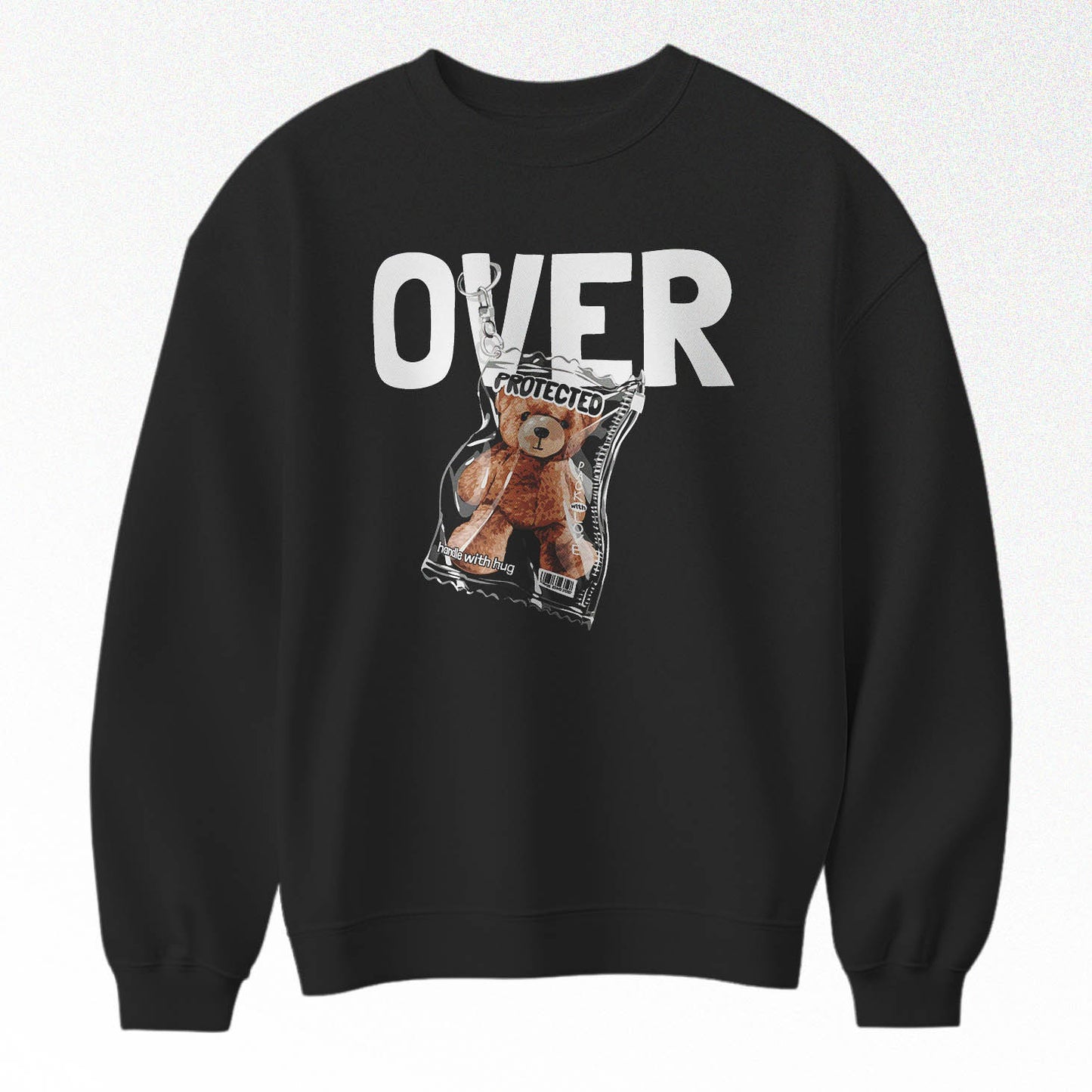 Over Protected Bear Oversized Sweatshirt