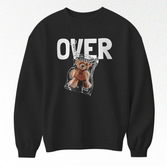 Over Protected Bear Oversized Sweatshirt