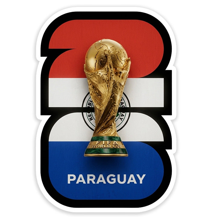 Paraguay WC 2026 Sticker