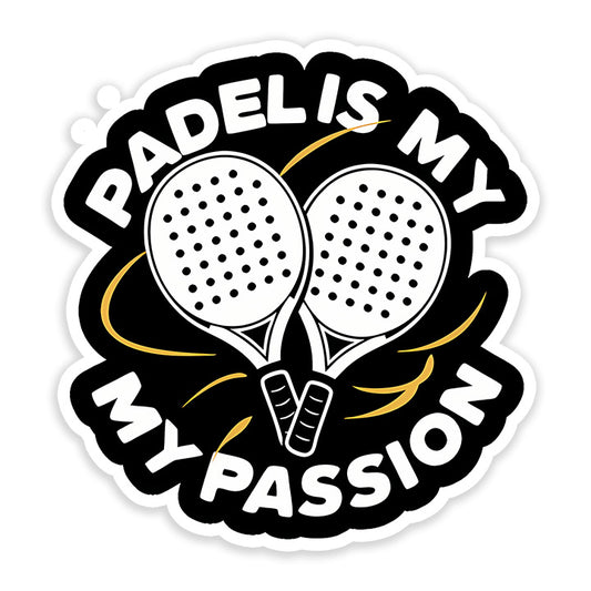 Padel is my passion Sticker