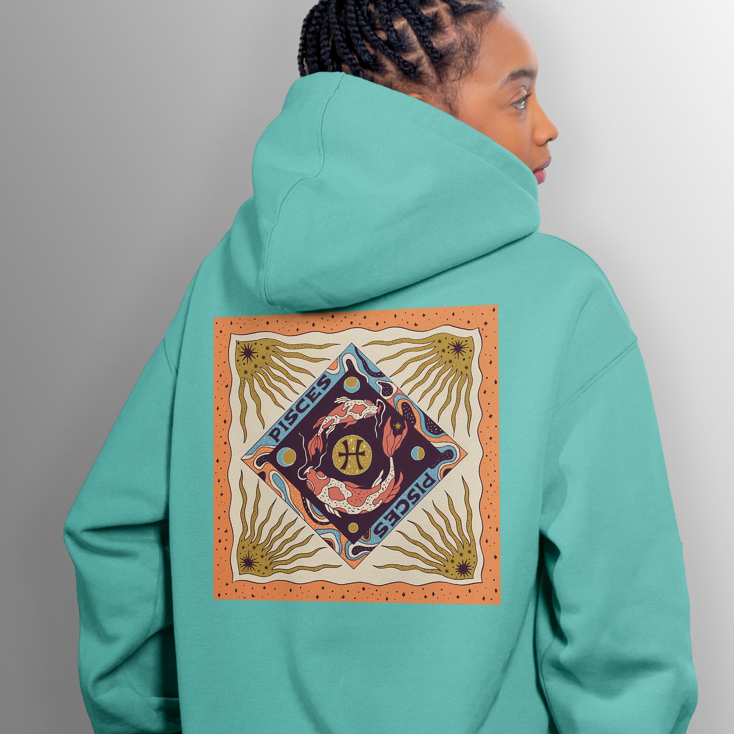 Zodiac Signs Hoodie Oversized