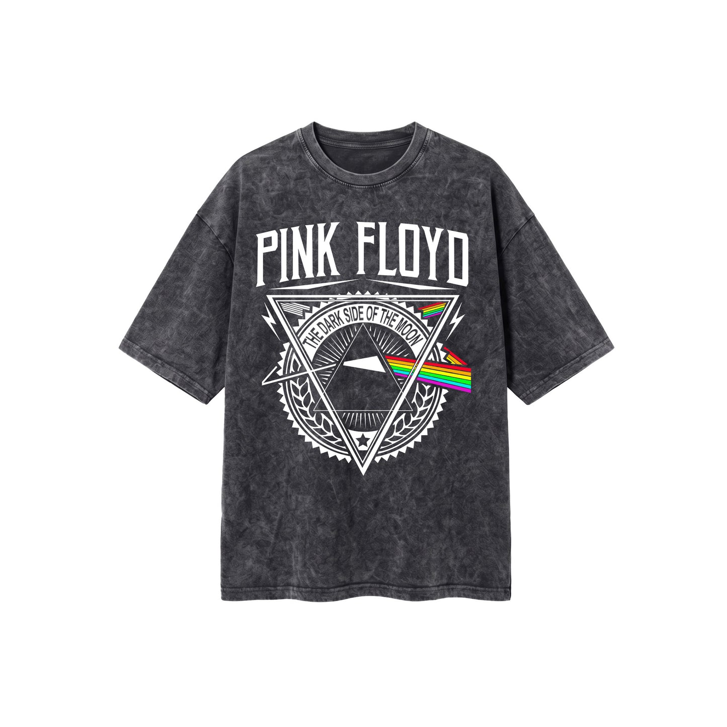 Pink Floyd W Washed Oversized Tee's