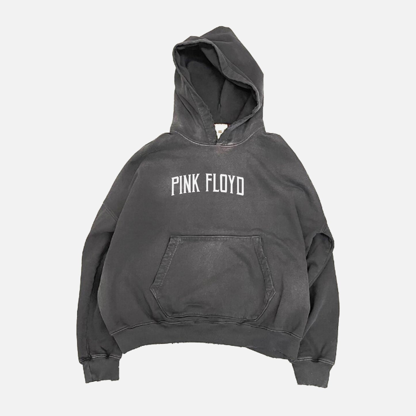 Pink Floyed washed Oversized Hoodie