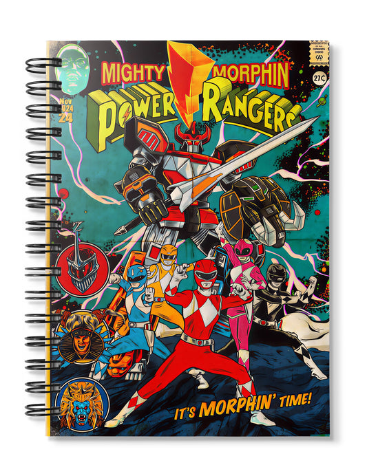 Power Rangers Notebook