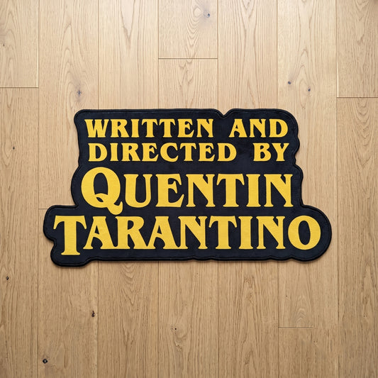written and directed by Quentin Tarantino Rug