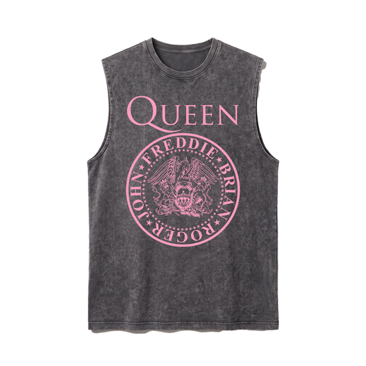 Queen Washed Tank Top