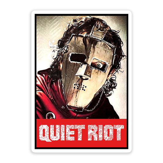 Quite riot Band Sticker