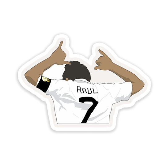 Raul Gonzalez Back RM Sticker