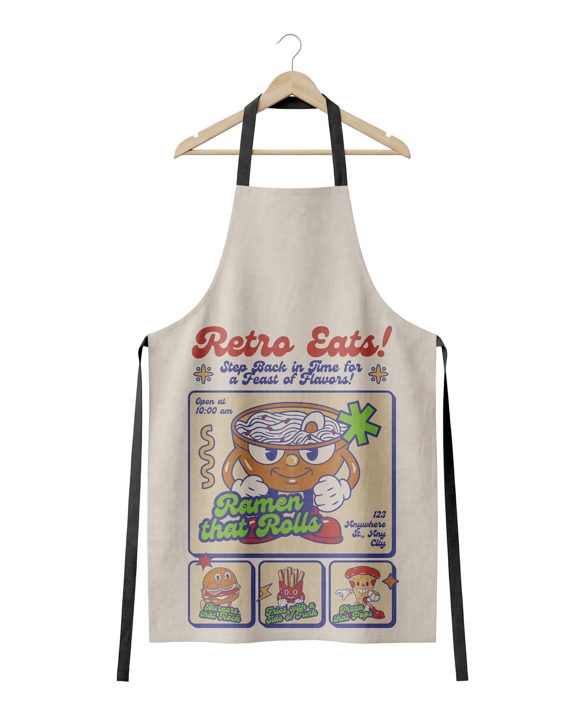 Retro Eat Apron