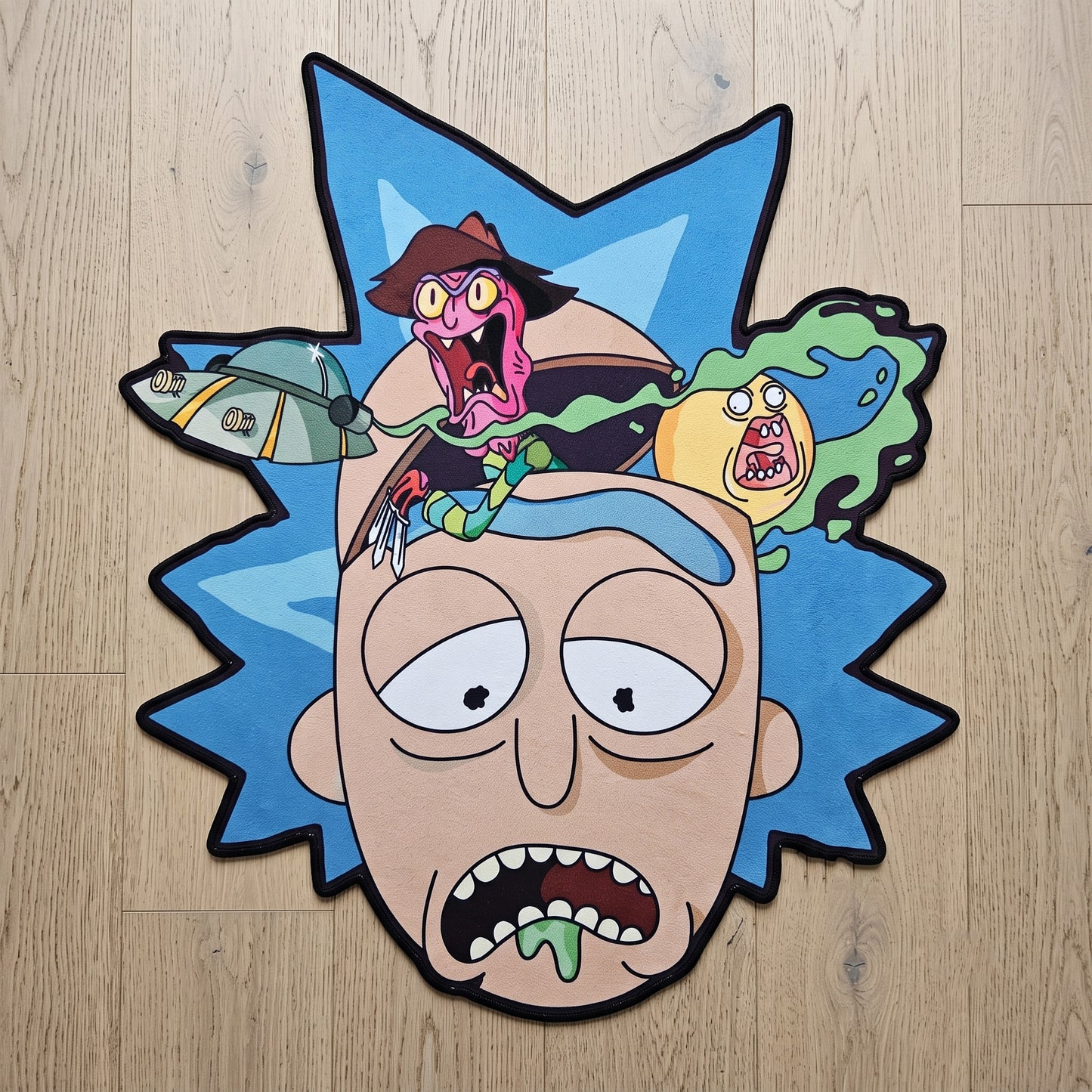 Rick and Morty Rug