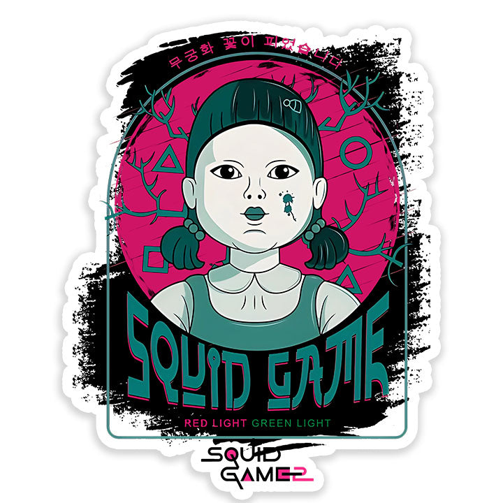 Red, Green Squid Game 2 Sticker