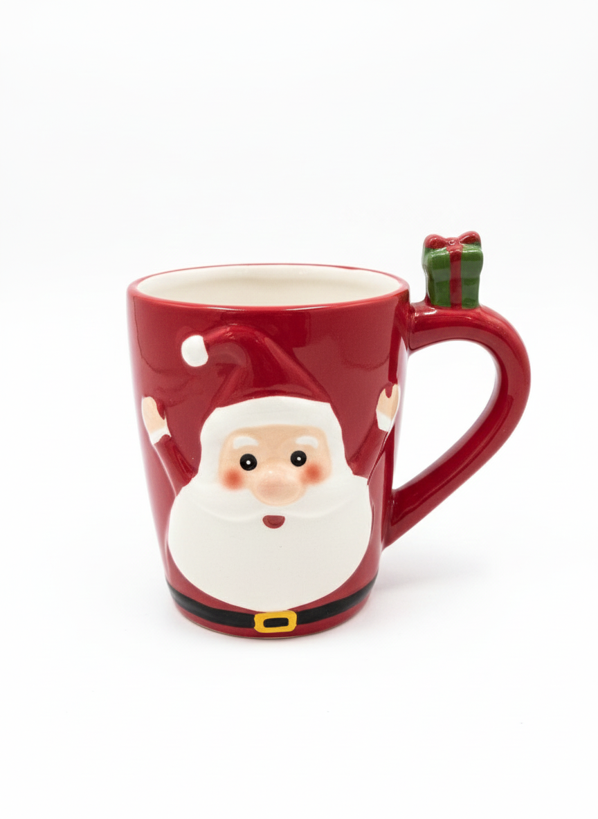 Santa Handle Gift Mug