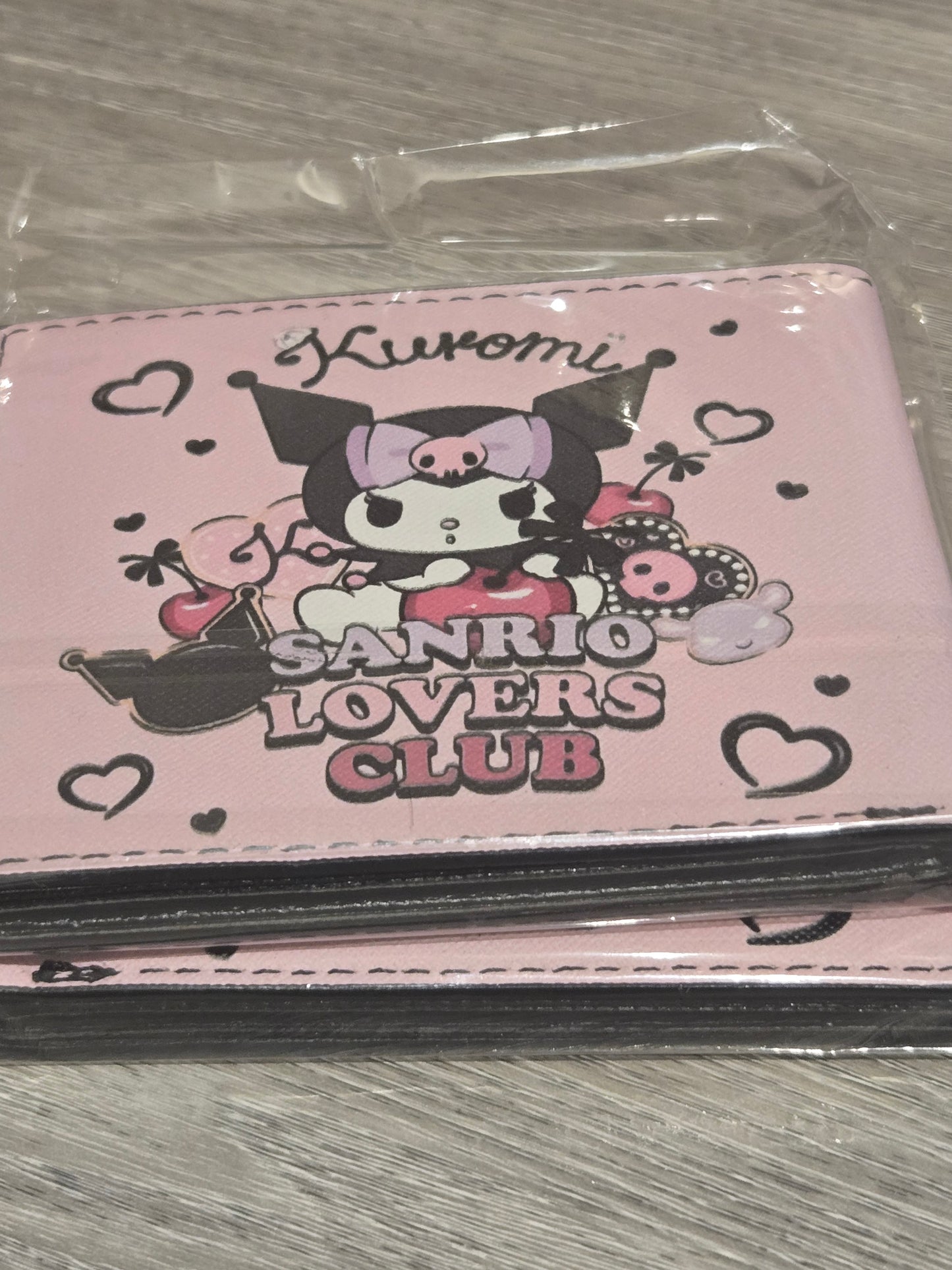 Kuromi Sanrio Lovers Club wallet