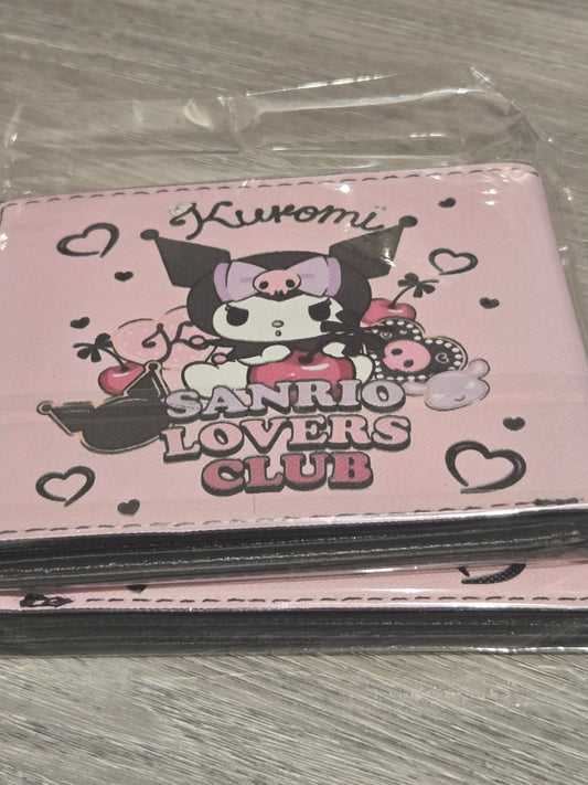 Kuromi Sanrio Lovers Club wallet