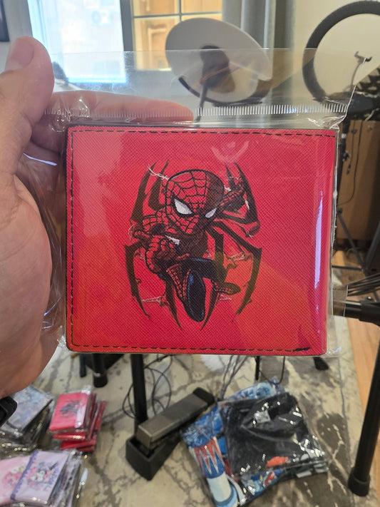 Spider-Man Mask Icon Red wallet