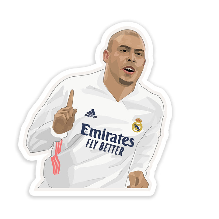 Ronaldo 9 RM Sticker