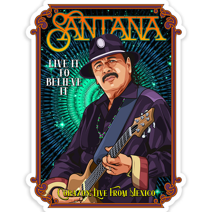 Santana Sticker â Dank N Drip
